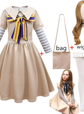 M3GAN梅根cos服室友梅根人工杀姬玩偶Megan角色扮演服Cosplay女童