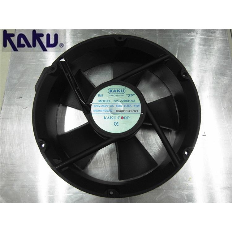 新款全新KAKU风扇 KK2206HA2 220V-240V 0.25A 41W 22CM风扇 220