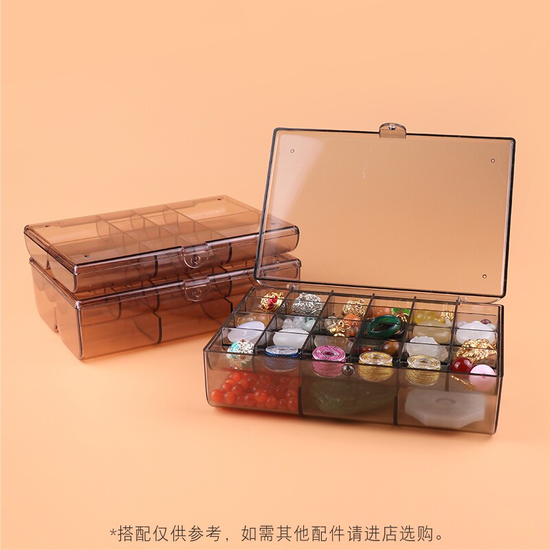 金泉华亚克力透明首饰盒耳钉耳环吊坠项链戒指珠宝饰品收纳展示盒