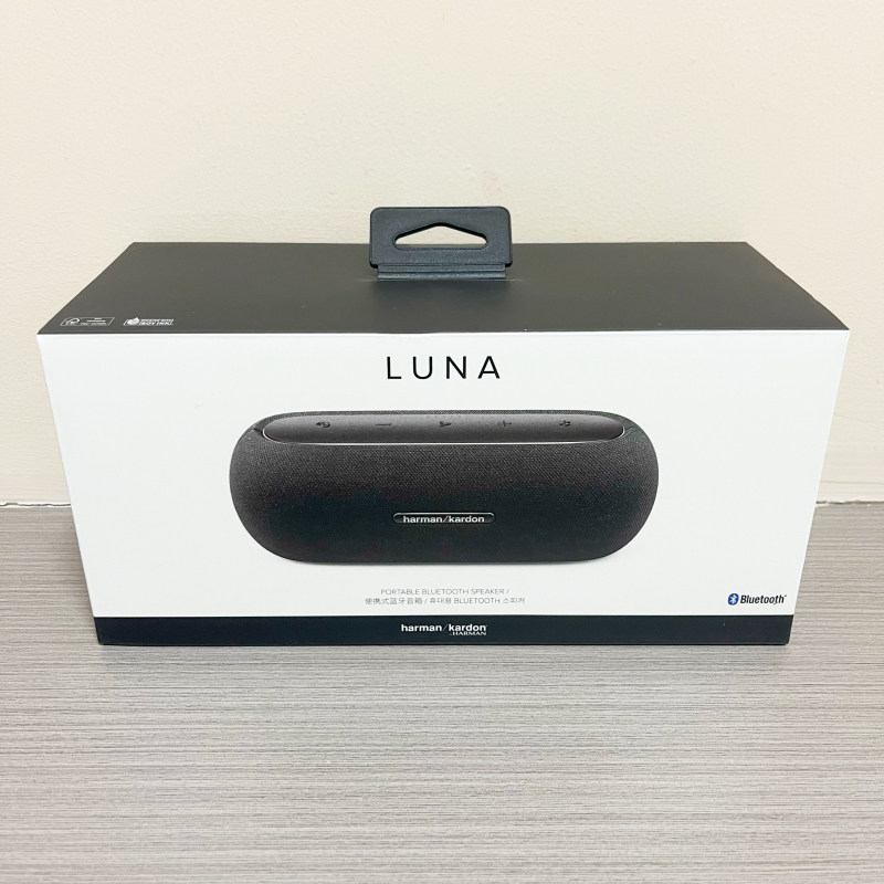 哈曼卡顿Luna无线便携式蓝牙音箱双扬声立体声多媒体桌面防水音响