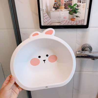 脸盆可爱兔子婴幼儿塑料盆