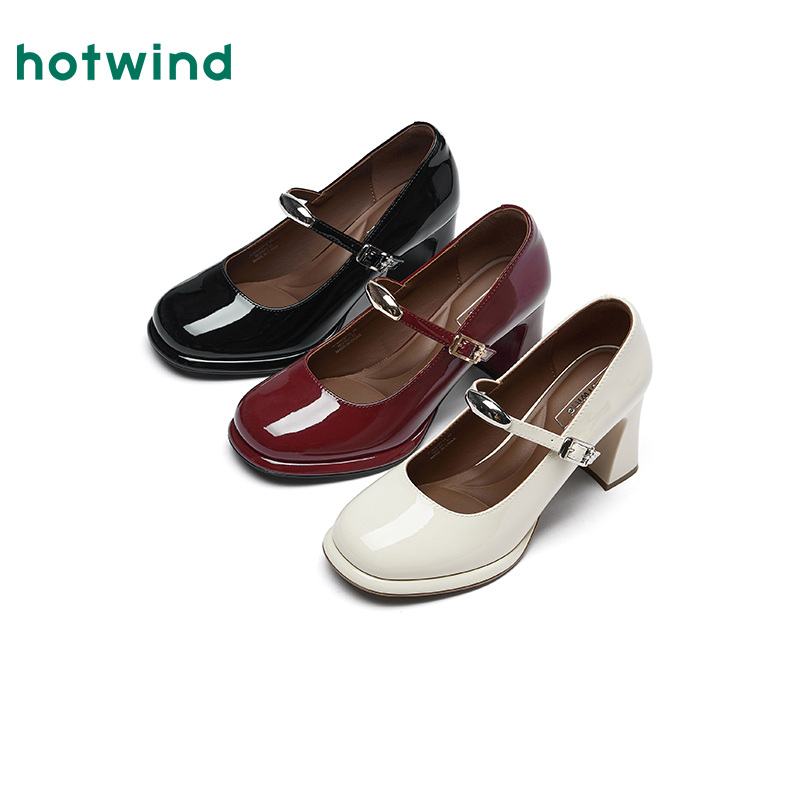 热风2025年春季新款女士休闲鞋