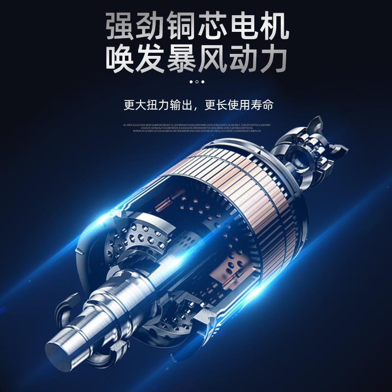 新款充电式鼓风机强力吹风机大功率吹灰机工业用锂电暴风枪无包邮