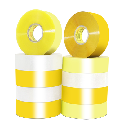 透明快递米黄色封口胶布
