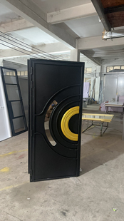 致富雅铁艺门包房门游戏台球厅歌厅隔音门创意会所复古酒吧包厢门