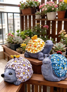 花之果树脂花园摆件装饰品