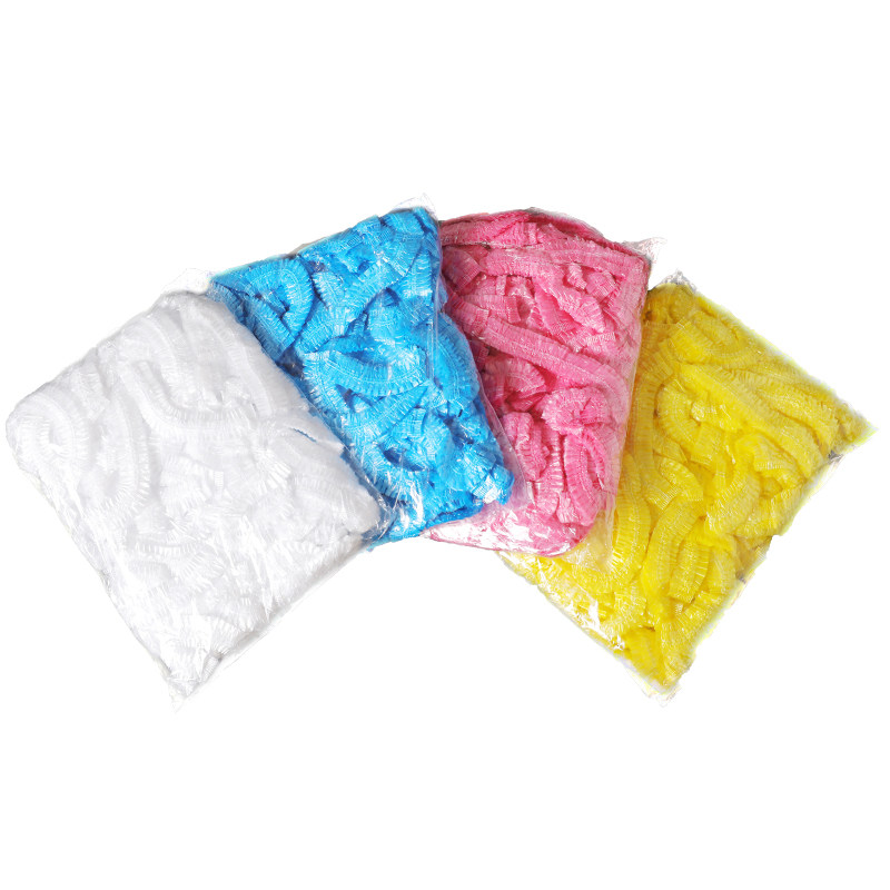 DISPOSABLE SHOWER CAP WOMENS WATERPROOF THICKENED HOUSEHOLD OIL-PROOF HAIR MASK BAKED OIL CAP MENS SHOWER CAP HEADGEAR SPECIAL FOR BEAUTY SALON