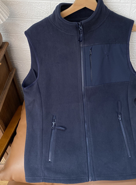 保罗彼得 专柜正品 秋新款男式休闲立领马甲摇粒绒外套SKECA00040