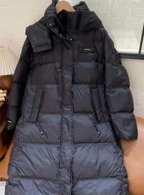 保罗彼得 专柜同款女式羽绒服 可拆帽 中长款 90绒 轻盈SCDD76440