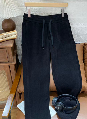 保罗彼得专柜正品新款男士休闲裤松紧腰秋冬款加绒保暖KDDD99430