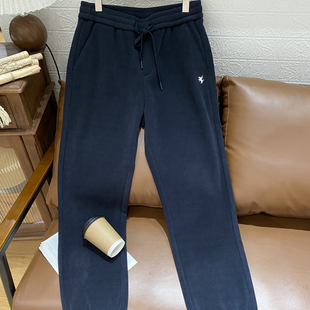 休闲裤 25新款 运动裤 保罗彼得商场同款 KGEDK00152 束口加绒 男式