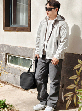 保罗彼得正品 2025春装新款男士夹克可拆卸帽子简约BJEA73651外套