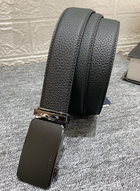 保罗彼得 专柜男士皮带 腰带 高档礼品自动扣磨砂面商务DHPD83510