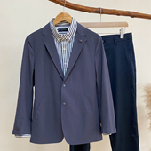 紫外线UPF50 外套 FCFAX00090 商务休闲防晒西装 保罗彼得商场同款