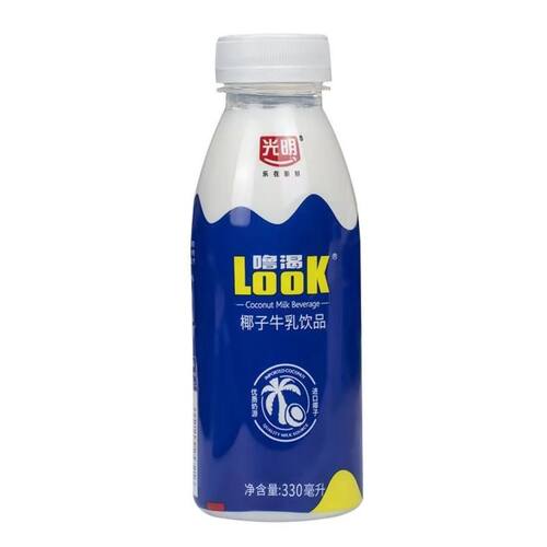 光明噜渴look椰汁牛乳