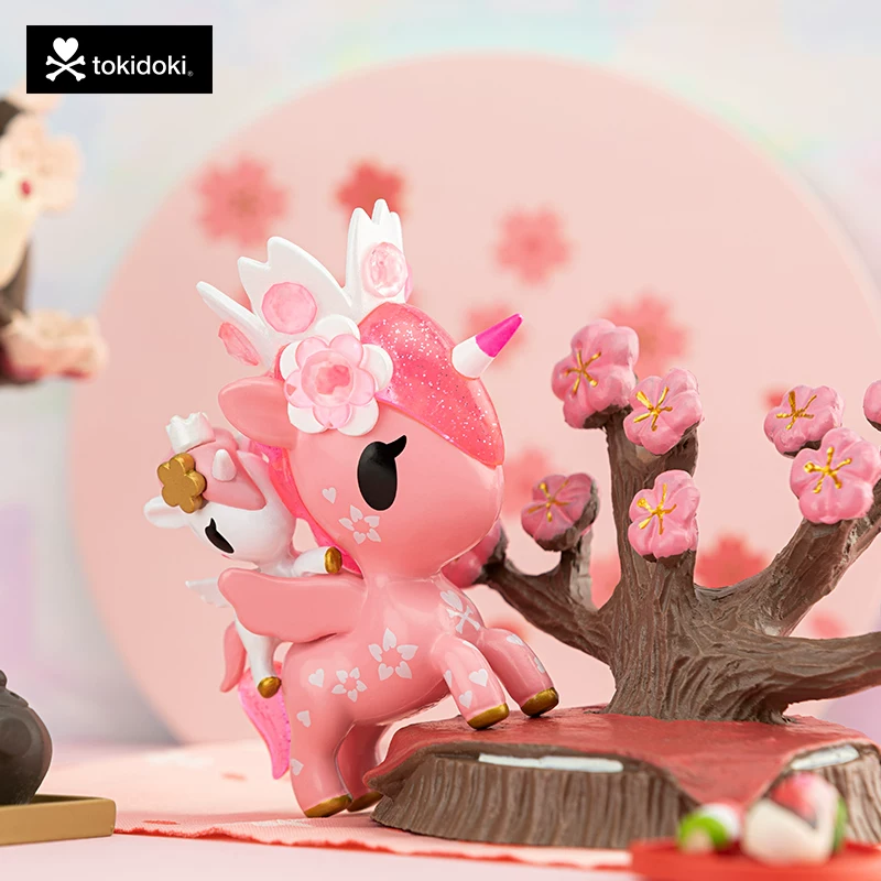 Tokidoki Tao Qiduqi Sakura Unicorn Слепой Слепой Игрушка Платье Игрушки Творческие подарки