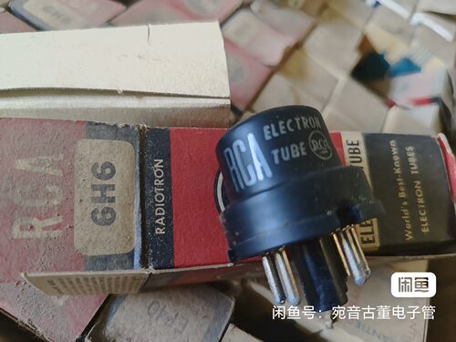 6H6电子管  KEN-RAD铁壳管6H6老毒物！VT-90肯.拉德电子管，