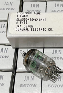 JAN 5670W 直代6N3 2C51电子管 全新原装 396A 美国