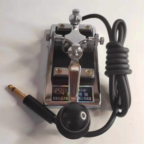 常熟K4重型电键 CW短波电键 摩斯码电键 军工电键 6.5mm插头