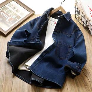 YR24LVS769加绒牛仔衣