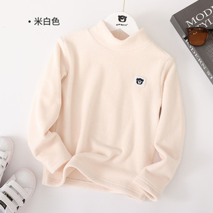 XZ089DRY儿童摇粒绒高领衫