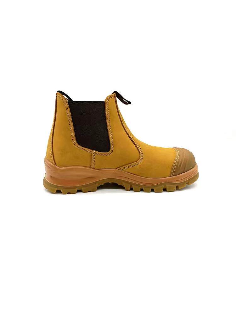 LABOR PROTECTION SHOES IMPORTED FROM GERMANY ANTI-SMASHING ANTI-PUNCTURE STEEL TOE CONSTRUCTION SITE WEAR-RESISTANT SENIOR WORK MARTIN BOOTS TOE LAYER OF PURE COWHIDE