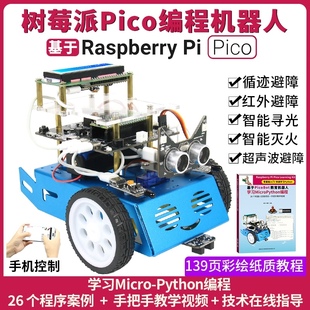 树莓派Pico开发板raspberry PICO双核RP2040支持micropython