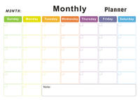 Creative Week Monthly Plan, magnetic soft whiteboard calendar sticker, Removable Erasable message board, Refrigerator Magnetic sticker, Study Summer Vacation Daily Self-discipline Check-in Wall Sticker, Primary School student Task Completion Magic tool thumbnail 3