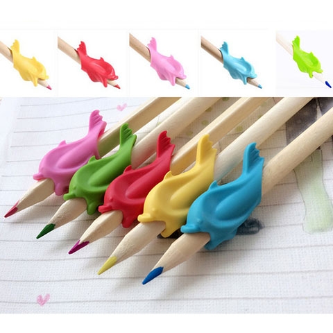 柔软硅胶舒适姿势练字矫正器