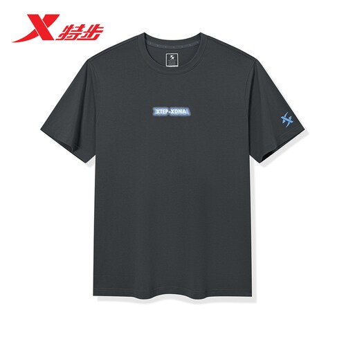 特步XDNA-极光俱乐部 | 圆领T恤夏季男运动圆领短袖974229010358