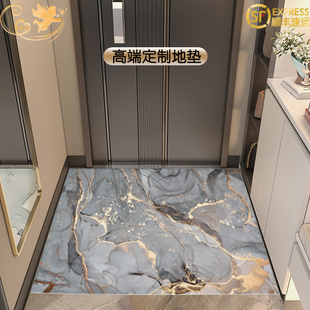 商用玄关脚垫门口进门地毯可擦洗裁剪pvc门垫 轻奢免洗入户门地垫