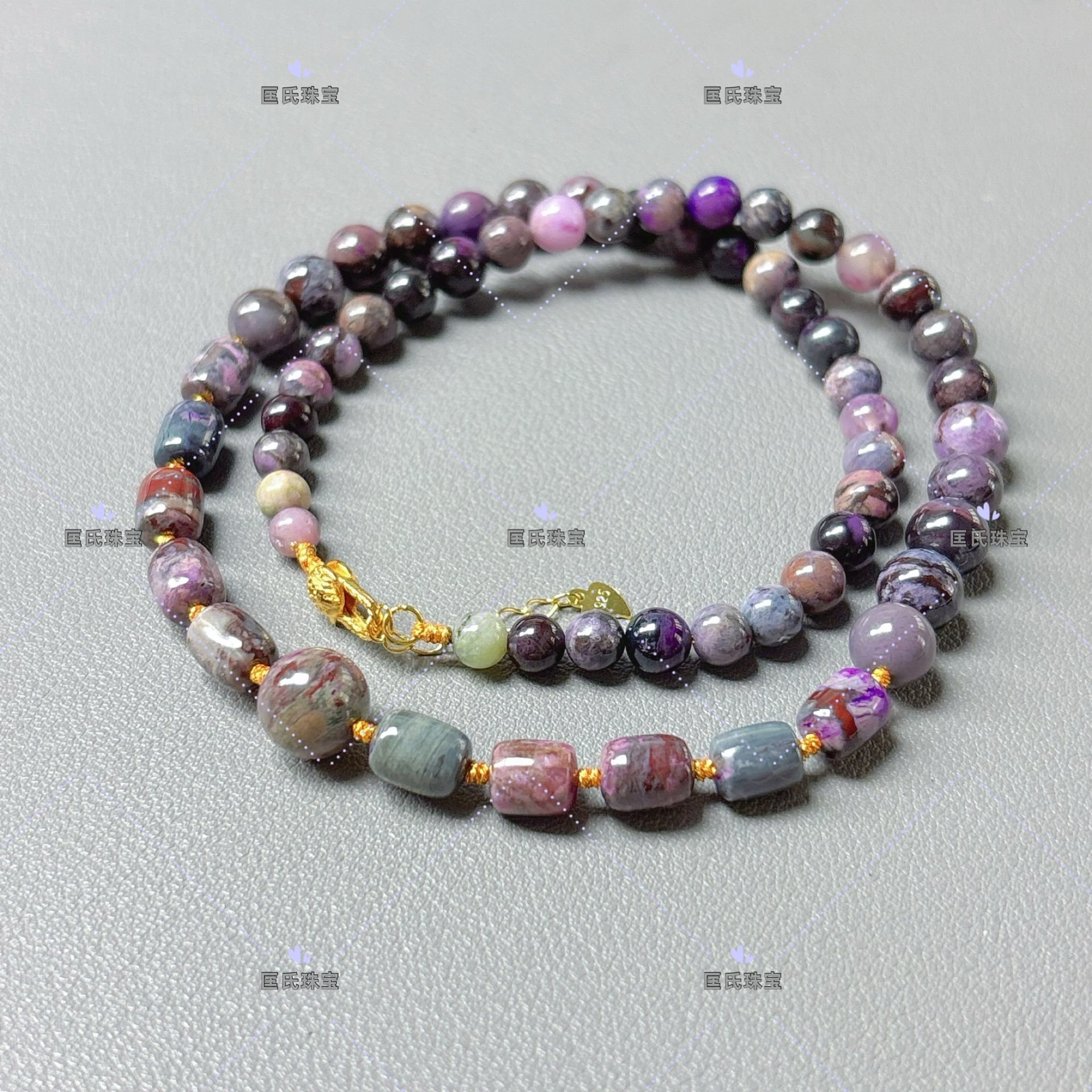 匡氏珠宝 舒俱来泥地多宝项链 Z-HL-A2118(多样性发货)