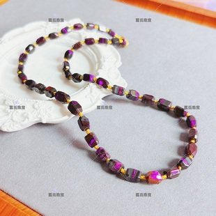 多样性发货 匡氏珠宝 A6419 舒俱来丝绒切面项链Z