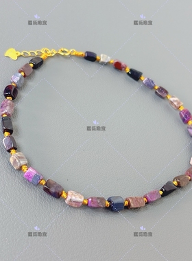 匡氏珠宝 舒俱来泥地幻彩脚链 Z-HL-A3121(多样性发货)