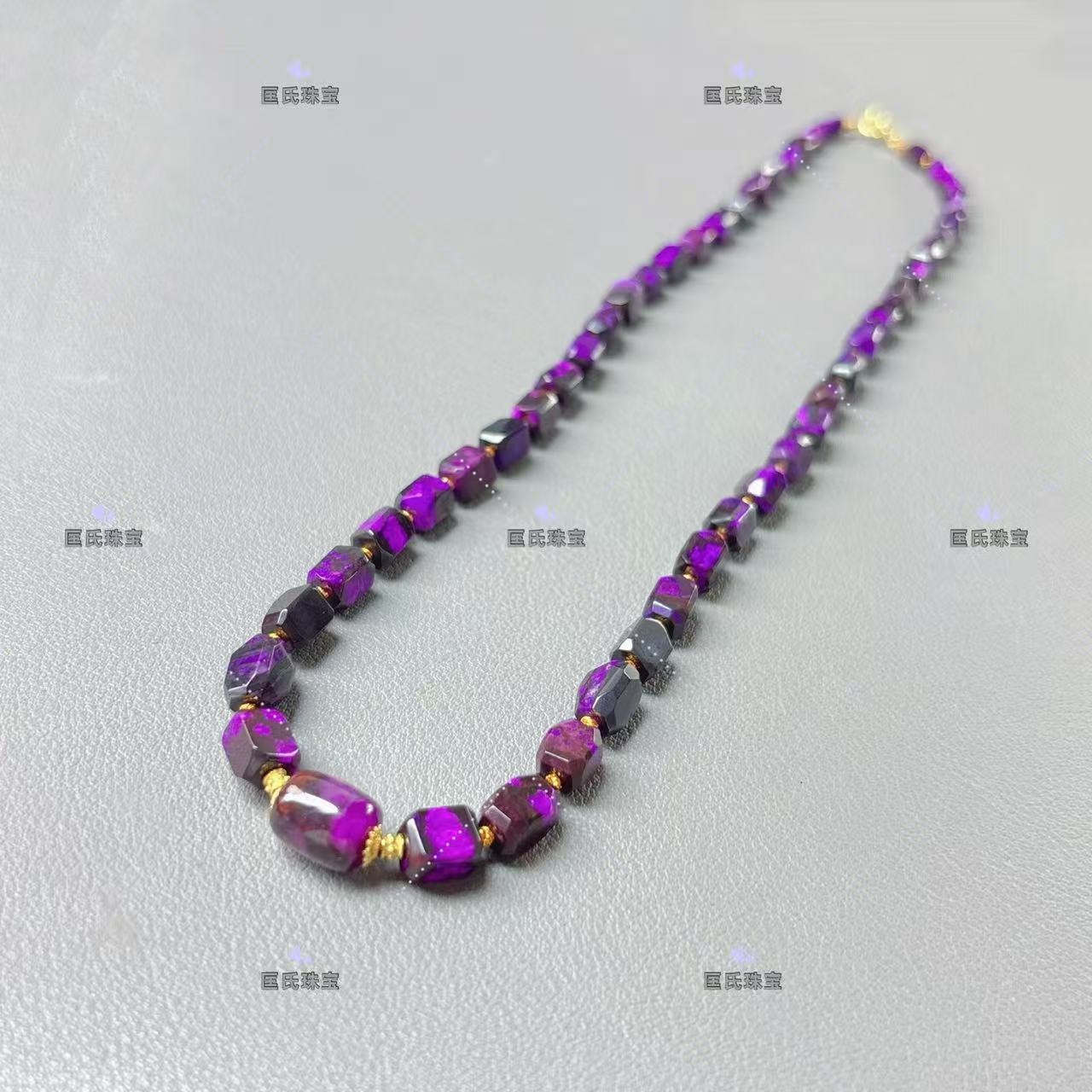 匡氏珠宝 舒俱来丝绒帝王紫项链 Z-HL-A3033(多样性发货)