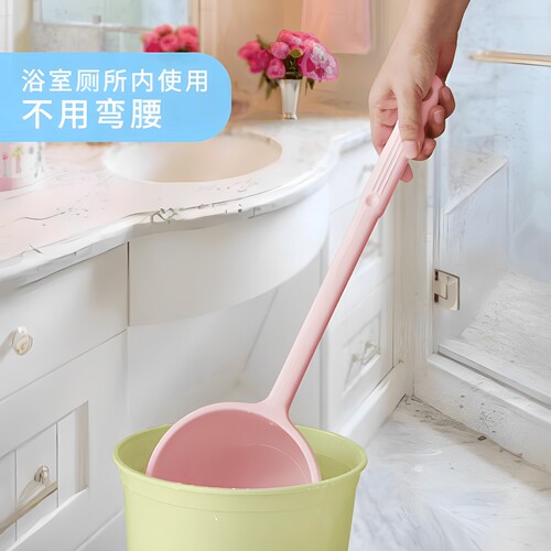 水勺浇花长柄塑料水漂长水瓢
