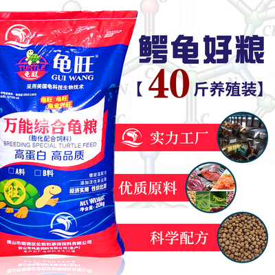 龟旺鳄龟龟粮养殖场40斤