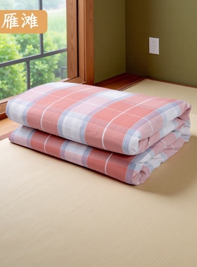 特惠纯棉老粗布被套200x230被罩150x200全棉定做尺寸褥垫套【YM】