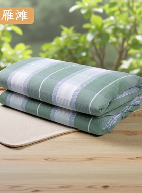 特惠纯棉老粗布被套200x230被罩150x200全棉定做尺寸褥垫套【YM】