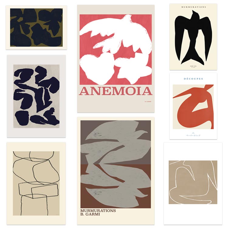 进口丹麦原版装饰画海报