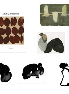 进口丹麦the poster club*JÖRGEN HANSSON装饰画RESTING WOMAN