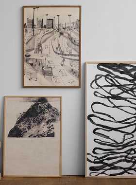 liveart进口瑞典fine little day查林街区装饰画Brian McHenry