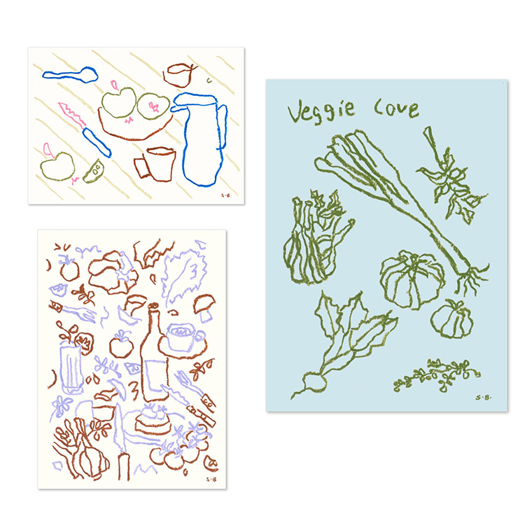 STEFFI BAUER进口丹麦the poster club原版装饰画Tea Time