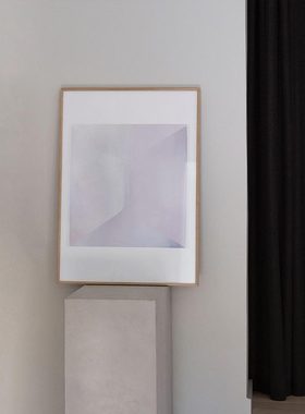 liveart 进口丹麦Alium*WAN YANG粉色抽象现代简约原版装饰画海报