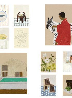 进口丹麦The poster club*ISABELLE VANDEPLASSCHE小众原版装饰画