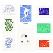 poster PROJECT原版 club 进口丹麦The ANOTHER ART 装 饰画Athlete