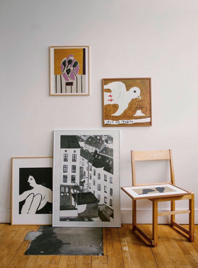 liveart 瑞典进口 限量版 哥德堡欧洲城市绘画 原版装饰画海报