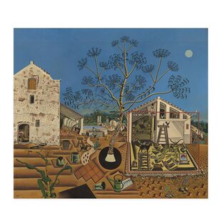 liveart 复古经典名画Miro Joan 胡安米罗农场 原版装饰画