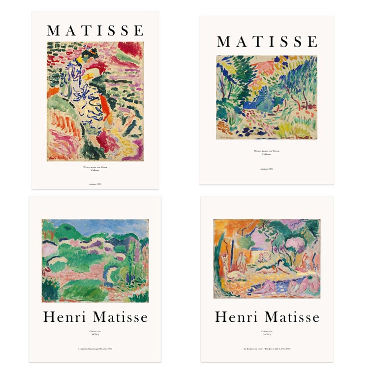 马蒂斯抽象风大师名画