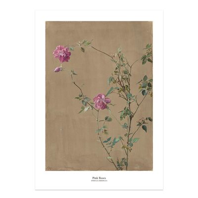 美国粉彩小众海报装饰画